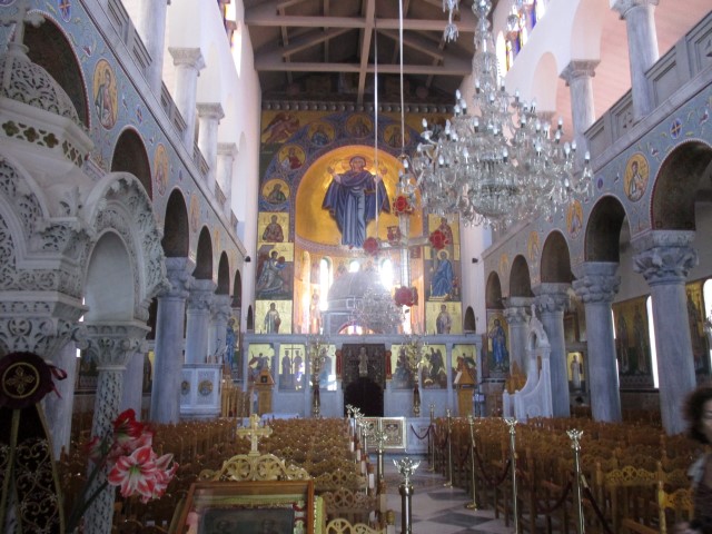 Interieur kathedraal Volos